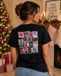 Southern Couture Classic Christmas Stamps Holiday - Adult & Kids T-Shirts, Sweatshirts & Hoodies apparel design preview 1