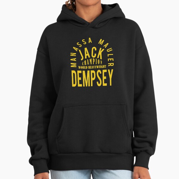 Jack Dempsey known as the "Manassa Mauler" in yellow - Adult & Kids T-Shirts, Sweatshirts & Hoodies apparel design preview 1