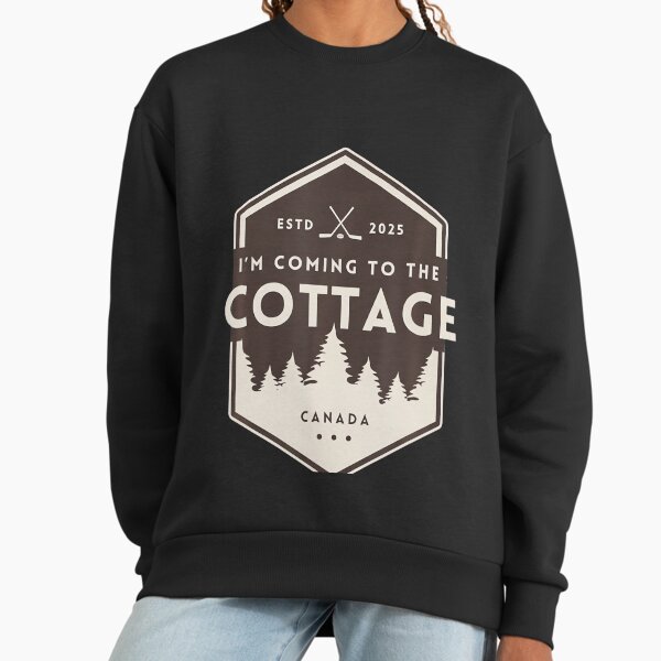 I'm Coming to The Cottage Retro Vintage - Adult & Kids T-Shirts, Sweatshirts & Hoodies apparel design preview 1