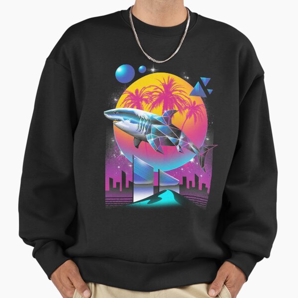 Rad Shark - Adult & Kids T-Shirts, Sweatshirts & Hoodies apparel design preview 1
