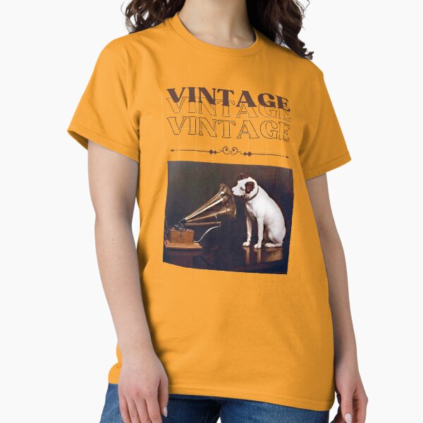 Vintage Nipper The RCA His Master's Voice Victrolla - Adult & Kids T-Shirts, Sweatshirts & Hoodies apparel design preview 1