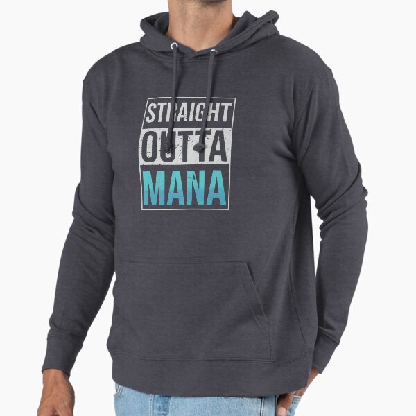 Straight Outta Mana Healer - Adult & Kids T-Shirts, Sweatshirts & Hoodies apparel design preview 1