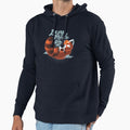 Lazy mode ON Cute Red Panda Fluffy Coffe Animal - Adult & Kids T-Shirts, Sweatshirts & Hoodies apparel design preview 1