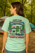 Southern Chics Happy Camper Take A Hike Comfort - Adult & Kids T-Shirts, Sweatshirts & Hoodies apparel design preview 1