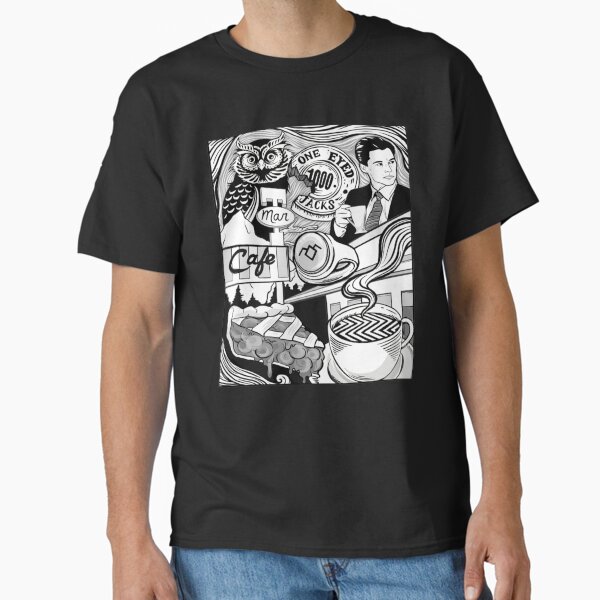 Twin Peaks- Damn Fine Coffee - Adult & Kids T-Shirts, Sweatshirts & Hoodies apparel design preview 1