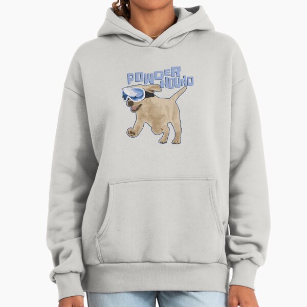 Powder Hound Puppy - Adult & Kids T-Shirts, Sweatshirts & Hoodies apparel design preview 1