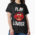 Play Louder - Adult & Kids T-Shirts, Sweatshirts & Hoodies apparel design preview 1