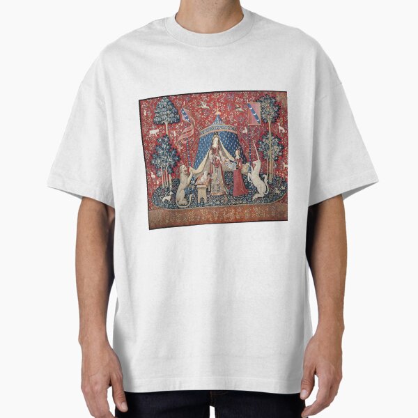 The Lady and Unicorn tapestry A mon seul desir La - Adult & Kids T-Shirts, Sweatshirts & Hoodies apparel design preview 1