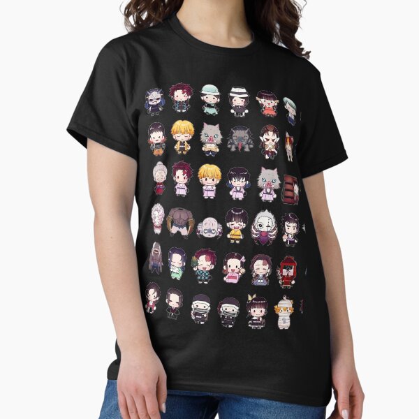 Demon slayer chibi - Adult & Kids T-Shirts, Sweatshirts & Hoodies apparel design preview 1