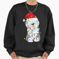 Old English Sheepdog Dog Light Decor Christmas - Adult & Kids T-Shirts, Sweatshirts & Hoodies apparel design preview 1