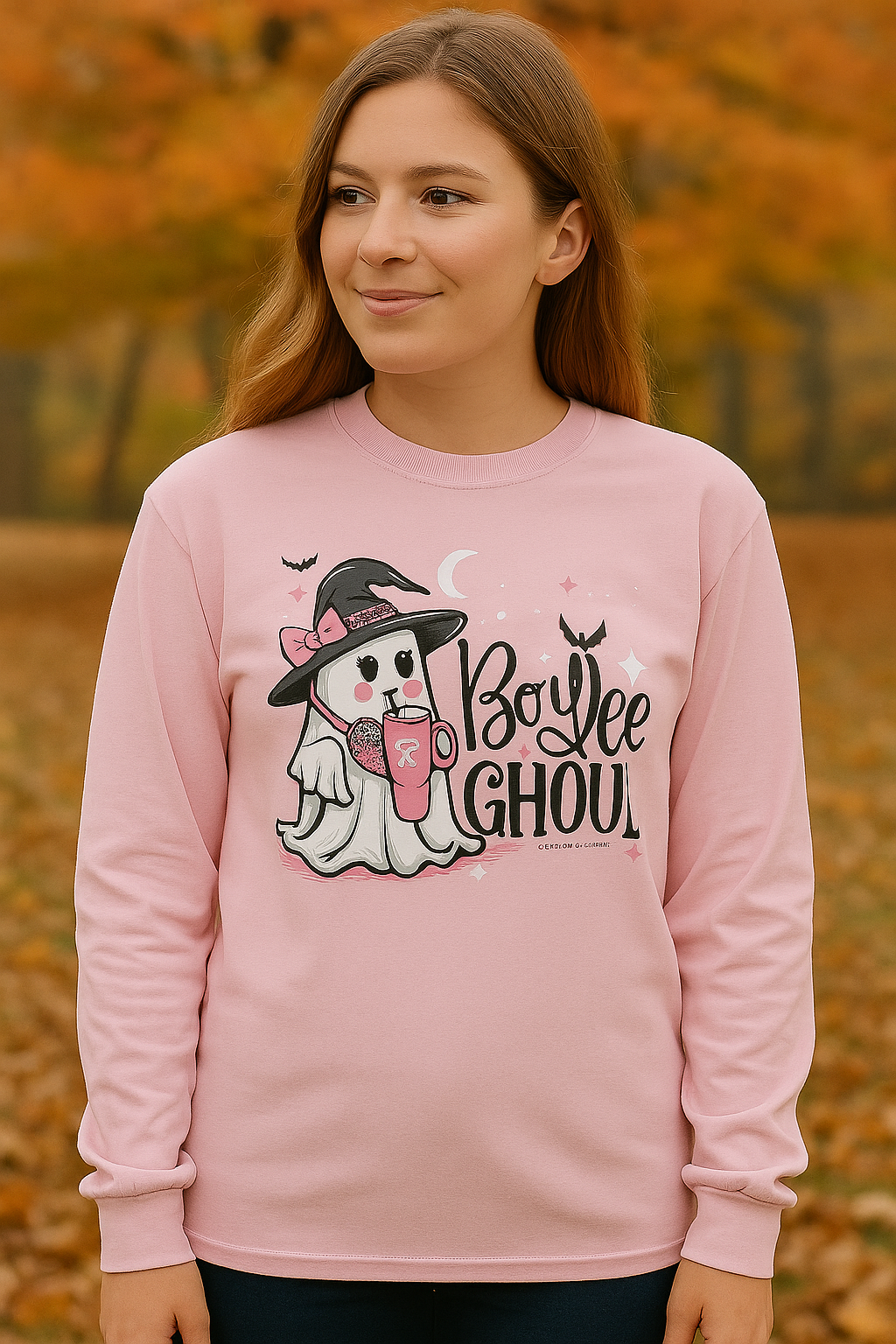Southern Couture Soft Boujee Ghoul Fall - Adult & Kids T-Shirts, Sweatshirts & Hoodies apparel design preview 1
