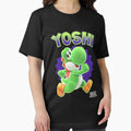 Yoshi's Crafted World Side Run Cute Portrait - Adult & Kids T-Shirts, Sweatshirts & Hoodies apparel design preview 1