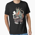 Dragon's Day Off: How to kill an adventurer 101! RPG - Adult & Kids T-Shirts, Sweatshirts & Hoodies apparel design preview 1