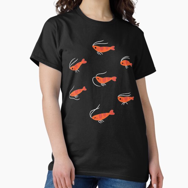 Flying cherry shrimp - Adult & Kids T-Shirts, Sweatshirts & Hoodies apparel design preview 1