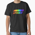 Ateez Rainbow Logo - Adult & Kids T-Shirts, Sweatshirts & Hoodies apparel design preview 1