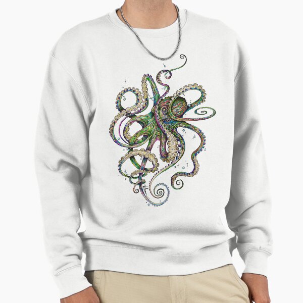 Octopsychedelia - Adult & Kids T-Shirts, Sweatshirts & Hoodies apparel design preview 1