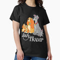 Lady And The Tramp Romantic Couple Movies Spaghetti - Adult & Kids T-Shirts, Sweatshirts & Hoodies apparel design preview 1