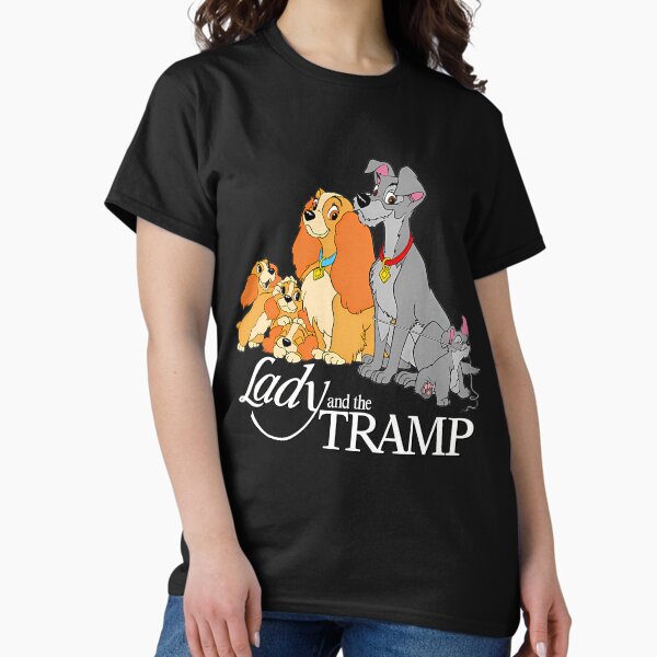 Lady And The Tramp Romantic Couple Movies Spaghetti - Adult & Kids T-Shirts, Sweatshirts & Hoodies apparel design preview 1