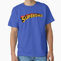Superdad Retro Super Dad Father's Day Logo - Adult & Kids T-Shirts, Sweatshirts & Hoodies apparel design preview 1