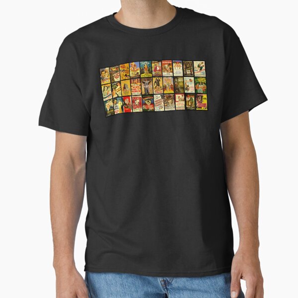 Vintage Hollywood Classic Movie Posters - Adult & Kids T-Shirts, Sweatshirts & Hoodies apparel design preview 1