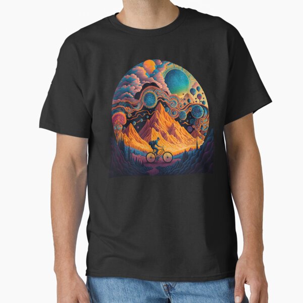 Bicycle Day 1943 Bubble Psychedelic Art - Adult & Kids T-Shirts, Sweatshirts & Hoodies apparel design preview 1