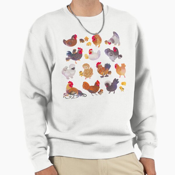 Chicken and Chick pastel - Adult & Kids T-Shirts, Sweatshirts & Hoodies apparel design preview 1