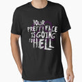 Him band your pretty face is going to hell heartagram - Adult & Kids T-Shirts, Sweatshirts & Hoodies apparel design preview 1