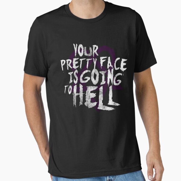 Him band your pretty face is going to hell heartagram - Adult & Kids T-Shirts, Sweatshirts & Hoodies apparel design preview 1