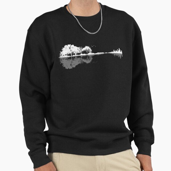 Nature Guitar - Adult & Kids T-Shirts, Sweatshirts & Hoodies apparel design preview 1