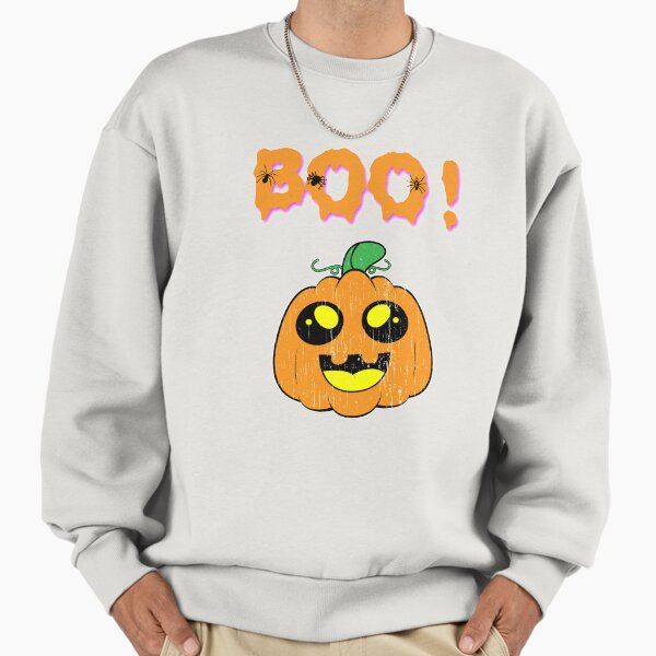 Boo! Cute Ghost Halloween Holiday - Adult & Kids T-Shirts, Sweatshirts & Hoodies apparel design preview 1