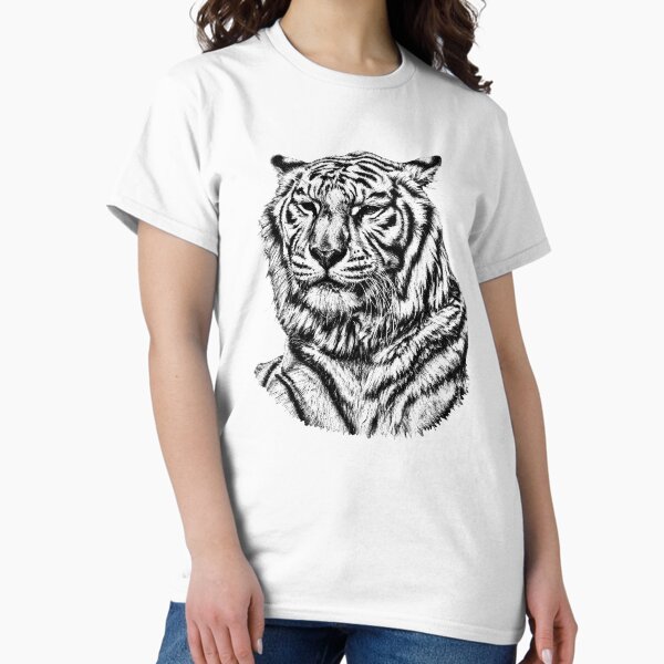 White Tiger - Adult & Kids T-Shirts, Sweatshirts & Hoodies apparel design preview 1