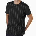 Minimalist Black and White Pinstripes Graphic - Adult & Kids T-Shirts, Sweatshirts & Hoodies apparel design preview 1