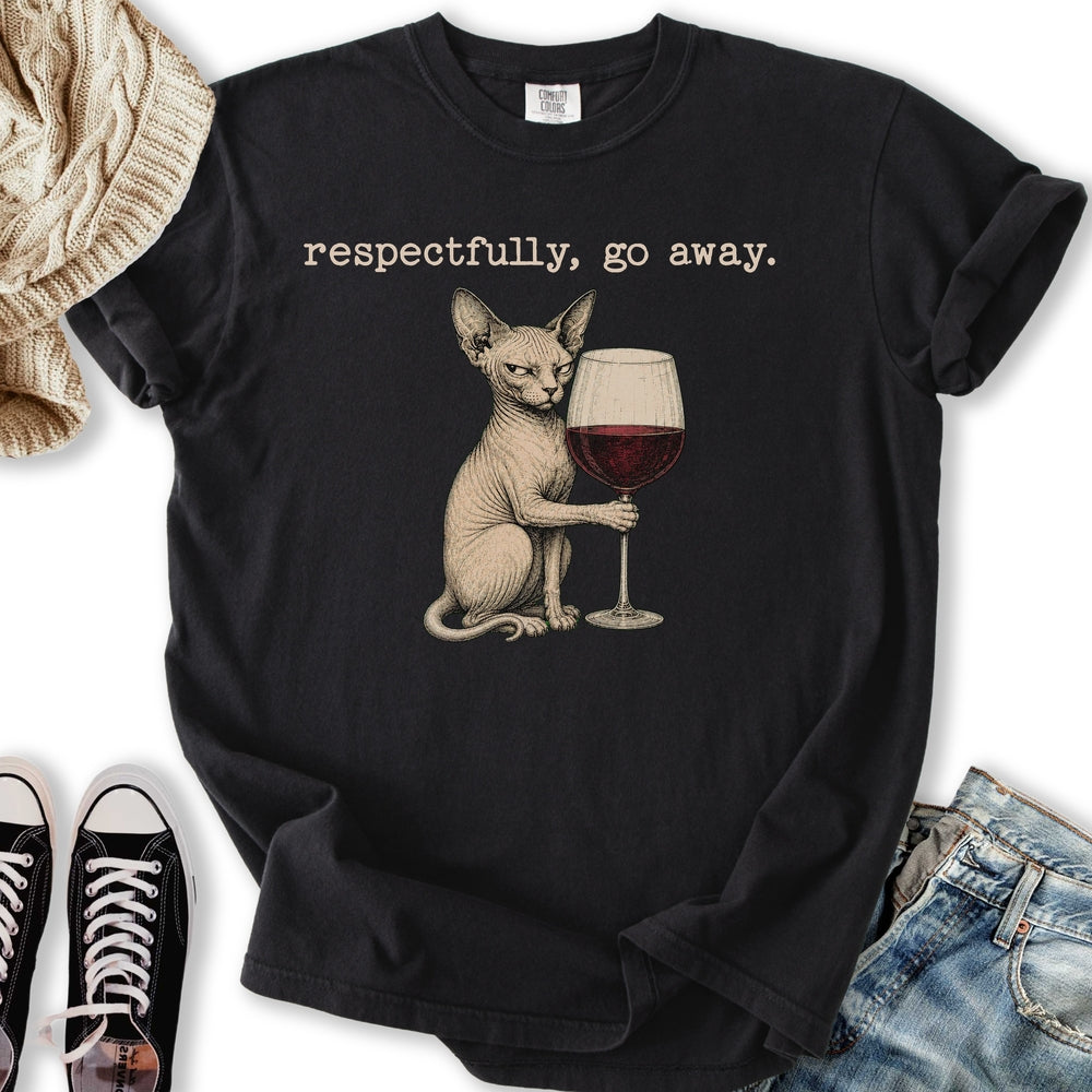 Cranky Sphynx - Adult & Kids T-Shirts, Sweatshirts & Hoodies apparel design preview 2