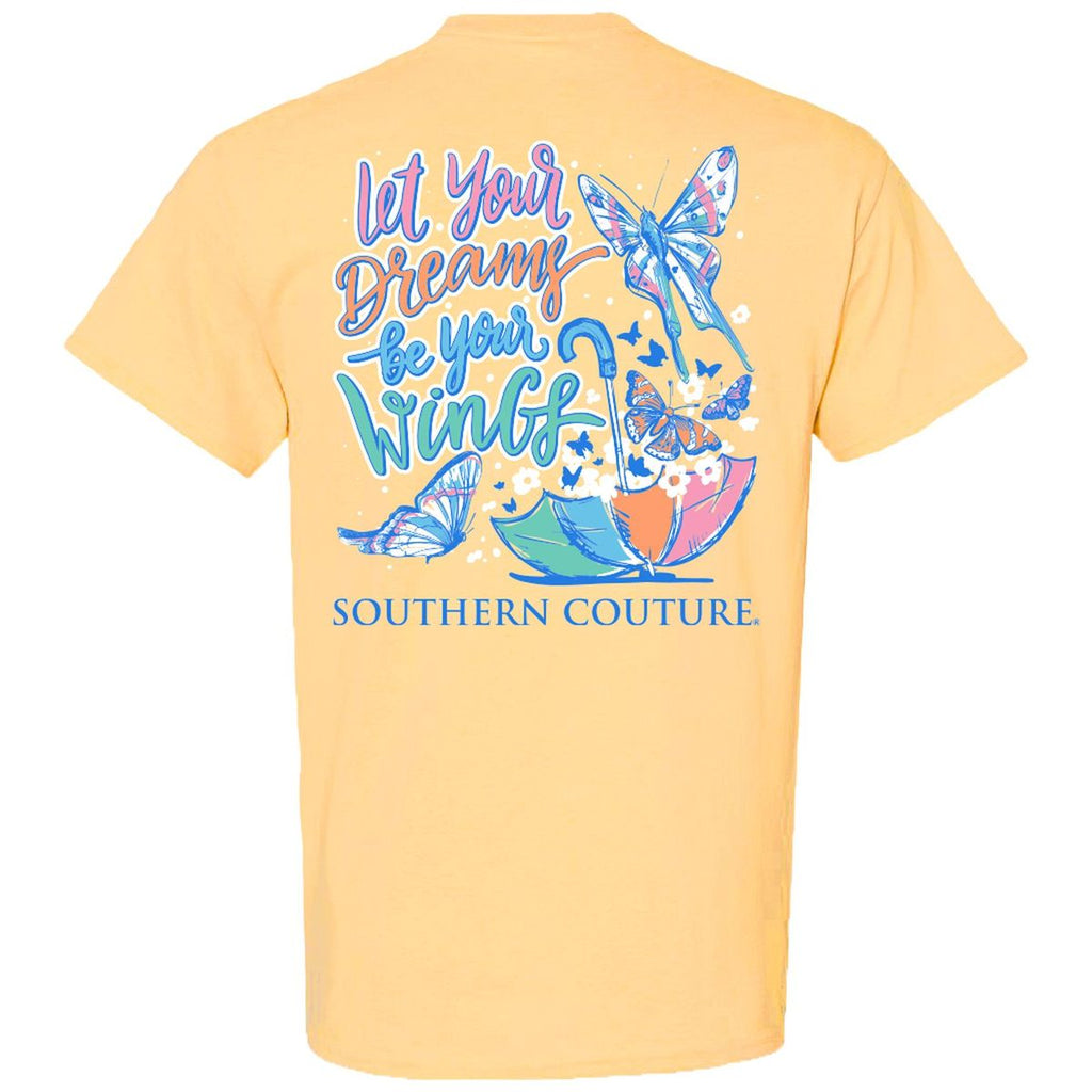 Southern Couture Classic Your Dreams Be Wings - Adult & Kids T-Shirts, Sweatshirts & Hoodies apparel design preview 1