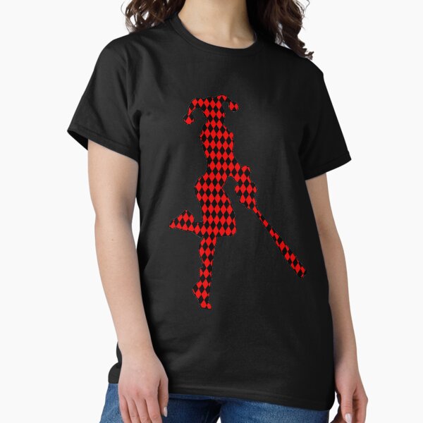 The Red and Black Harlequin - Adult & Kids T-Shirts, Sweatshirts & Hoodies apparel design preview 1