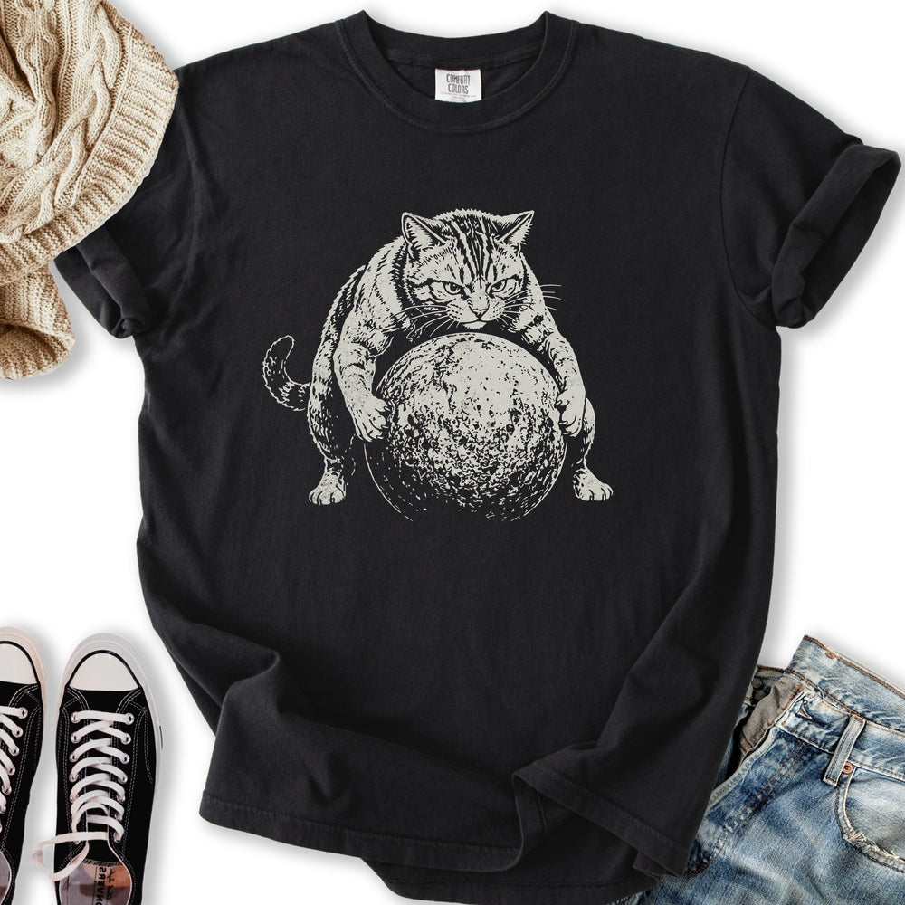 Strongman Cat II - Adult & Kids T-Shirts, Sweatshirts & Hoodies apparel design preview 2