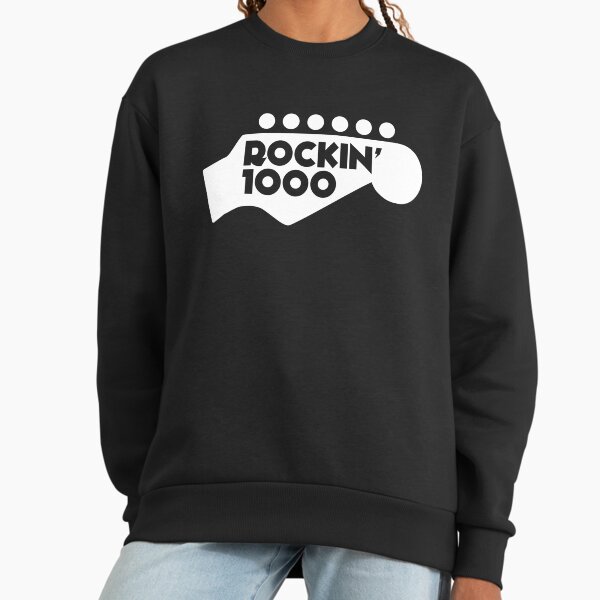 Rockin'1000 White Logo Original - Adult & Kids T-Shirts, Sweatshirts & Hoodies apparel design preview 1
