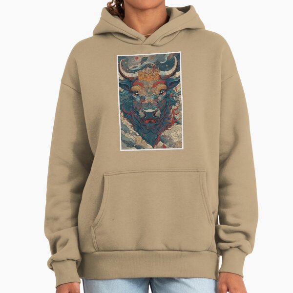 Majestic Bull Chinese Guochao - Adult & Kids T-Shirts, Sweatshirts & Hoodies apparel design preview 1