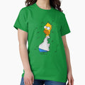 Homer in the bushes - Adult & Kids T-Shirts, Sweatshirts & Hoodies apparel design preview 1