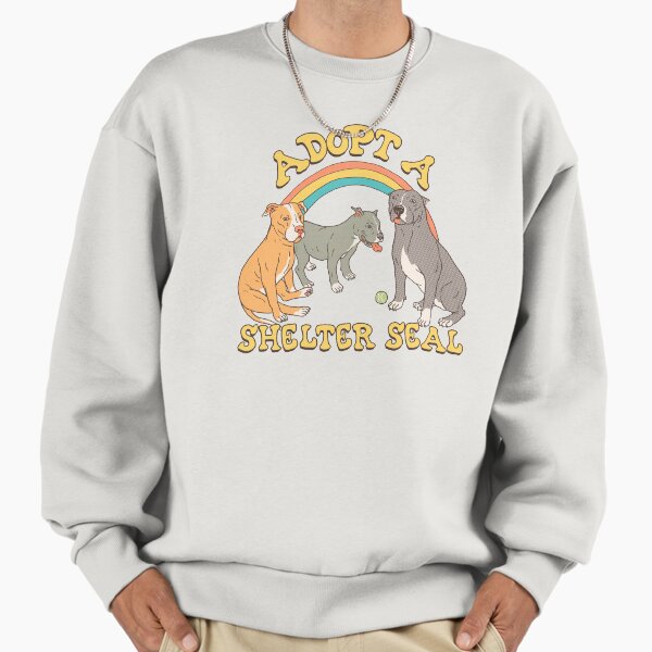 Adopt A Shelter Seal - Adult & Kids T-Shirts, Sweatshirts & Hoodies apparel design preview 1