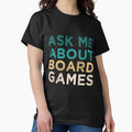 Ask Me About Board Games - Adult & Kids T-Shirts, Sweatshirts & Hoodies apparel design preview 1