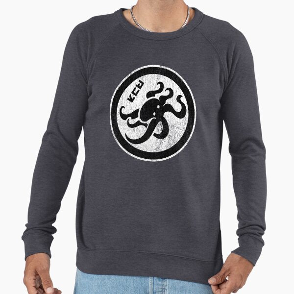 Splatoon Octopus Circle Kanji Distressed Logo - Adult & Kids T-Shirts, Sweatshirts & Hoodies apparel design preview 1