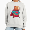 Super Capybara Cute Superhero Animal Illustration - Adult & Kids T-Shirts, Sweatshirts & Hoodies apparel design preview 1