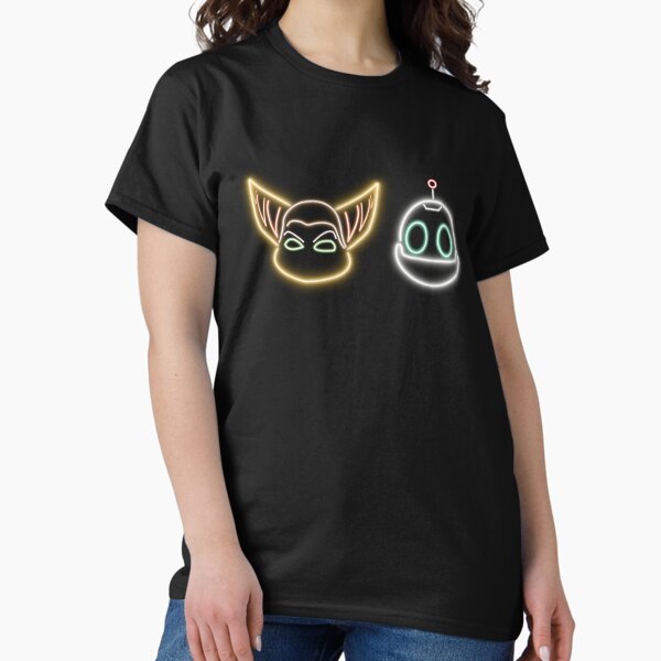 Ratchet and Clank Neon Sign - Adult & Kids T-Shirts, Sweatshirts & Hoodies apparel design preview 1
