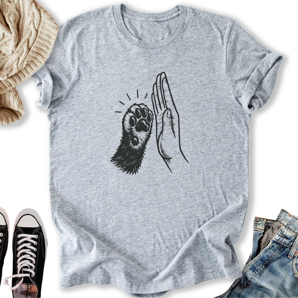Cat High Five - Adult & Kids T-Shirts, Sweatshirts & Hoodies apparel design preview 1