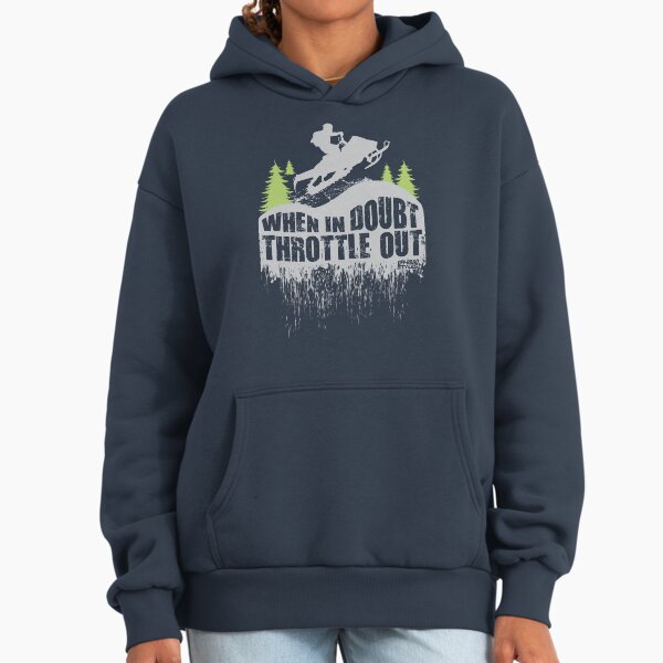 Snowmobile Throttle Out - Adult & Kids T-Shirts, Sweatshirts & Hoodies apparel design preview 1