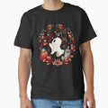 Spooky Wishes Cute Halloween Ghost - Adult & Kids T-Shirts, Sweatshirts & Hoodies apparel design preview 1