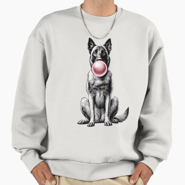 Funny Belgian Malinois Bubble Gum Vintage Dog Mom Dad - Adult & Kids T-Shirts, Sweatshirts & Hoodies apparel design preview 1