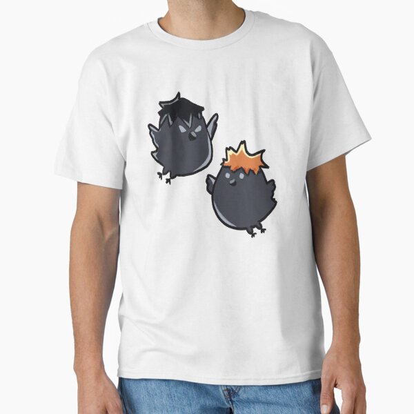 Chibi fanart of Hinata and Kageyama from Haikyuu - Adult & Kids T-Shirts, Sweatshirts & Hoodies apparel design preview 1