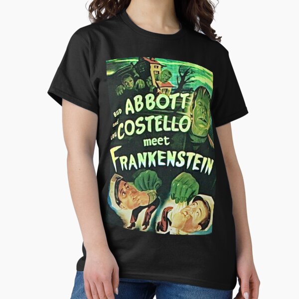 Abbott and Costello meet Frankenstein - Adult & Kids T-Shirts, Sweatshirts & Hoodies apparel design preview 1